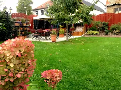 Ein Garten an der Unterkunft Gasper Business & Garden Hotel
