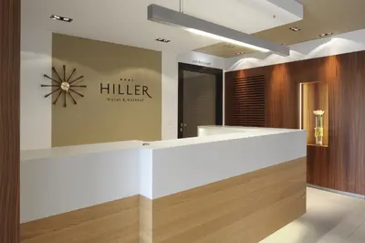 Lobby/Rezeption in der Unterkunft Hotel Hiller in Abstatt