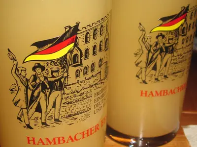 Getränke in der Unterkunft Haus Wasmuth - Ferienwohnung DORFPLATZ