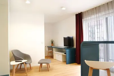 TV/Unterhaltungsangebot in der Unterkunft SEEGER Living Premium West