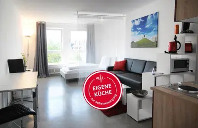 Küche/Küchenzeile in der Unterkunft SEEGER Living Classic East