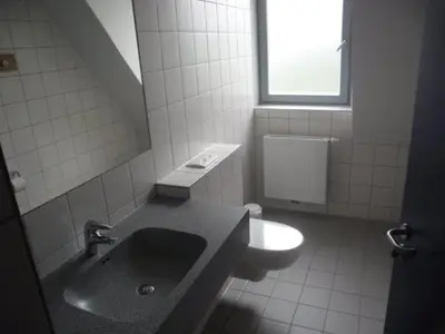 Ein Badezimmer in der Unterkunft DJH Jugendherberge Mannheim International