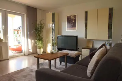 TV/Unterhaltungsangebot in der Unterkunft Ferienwohnung Im Paradies