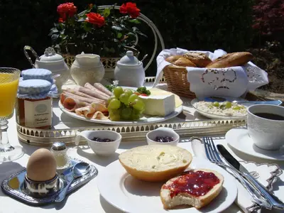 Essen in der Pension oder in der Nähe