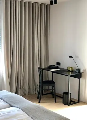Ein Bett oder Betten in einem Zimmer der Unterkunft Der Grüne Baum