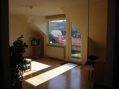 Ein Sitzbereich in der Unterkunft Apartment - nr Hochschule und Klinikum - gerne längerfristig