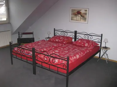 Ein Bett oder Betten in einem Zimmer der Unterkunft Apartment - nr Hochschule und Klinikum - gerne längerfristig