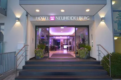 Eine Fassade oder ein Eingang zu Wohlfühl-Hotel Neu Heidelberg