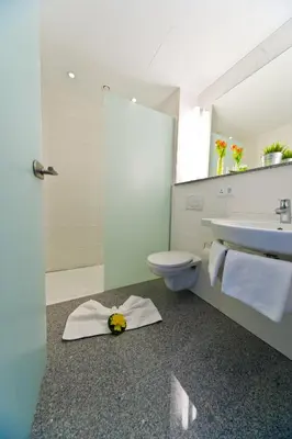 Ein Badezimmer in der Unterkunft Wohlfühl-Hotel Neu Heidelberg