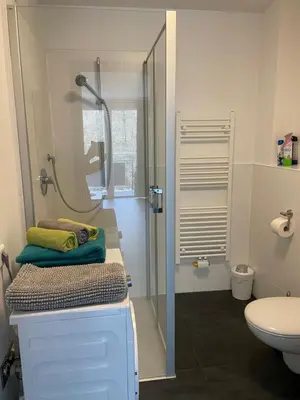 Ein Badezimmer in der Unterkunft Appartement im Herzen von Leimen