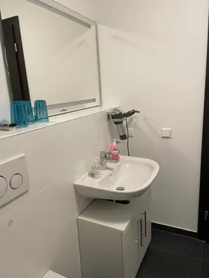 Ein Badezimmer in der Unterkunft Appartement im Herzen von Leimen