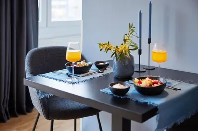 Essen im Aparthotel oder in der Nähe