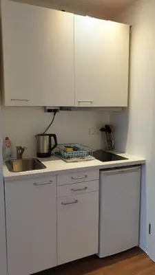 Küche/Küchenzeile in der Unterkunft Apart-Hotel-Kick