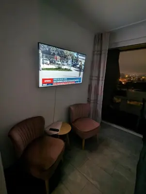 TV/Unterhaltungsangebot in der Unterkunft Apartment Kornwestheim