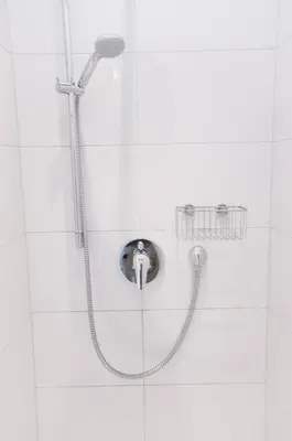Ein Badezimmer in der Unterkunft Park Villa Gernsheim
