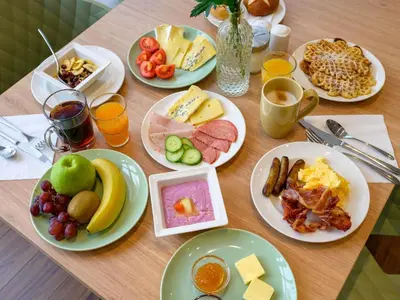 Essen im Hotel oder in der Nähe