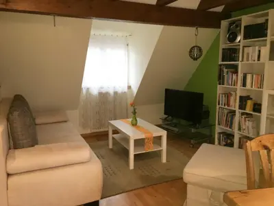 TV/Unterhaltungsangebot in der Unterkunft Ferienwohnung Böllsteiner Höhe