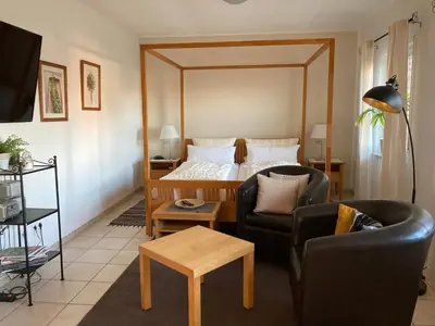 TV/Unterhaltungsangebot in der Unterkunft Landhaus-Apartments