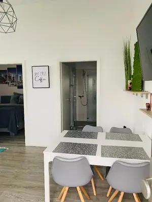TV/Unterhaltungsangebot in der Unterkunft Larimar Apartment Kirchheim am Neckar