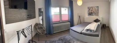 Ein Bett oder Betten in einem Zimmer der Unterkunft Business HO 03