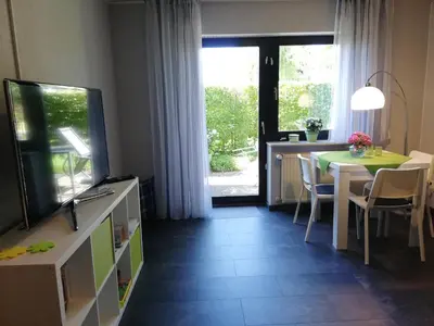 TV/Unterhaltungsangebot in der Unterkunft Annettes Ferienwohnung