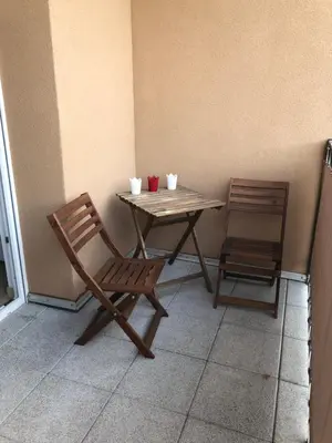 Grundriss der Unterkunft Feel-Good Apartment In Mannheim-Neckarau
