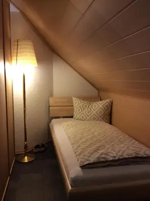 Ein Bett oder Betten in einem Zimmer der Unterkunft Apartment Jane