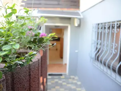 Ein Balkon oder eine Terrasse in der Unterkunft LMS Apartments
