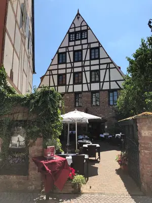Das Gebäude in dem sich das Hotel befindet