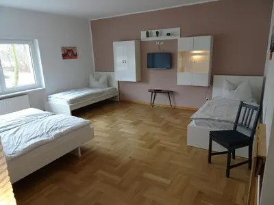 TV/Unterhaltungsangebot in der Unterkunft Zimmer am Museum