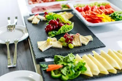 Essen im Hotel oder in der Nähe