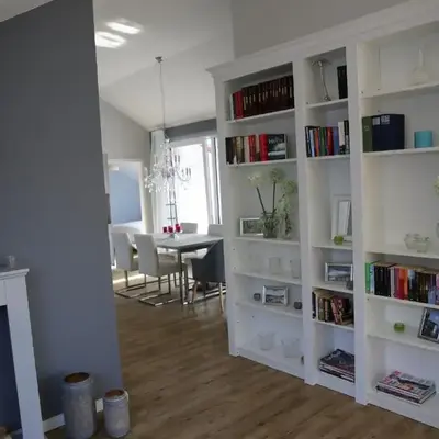 Apartment mit Designerküche