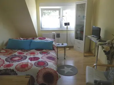 Ein Bett oder Betten in einem Zimmer der Unterkunft Ferienzimmer Bella Casa