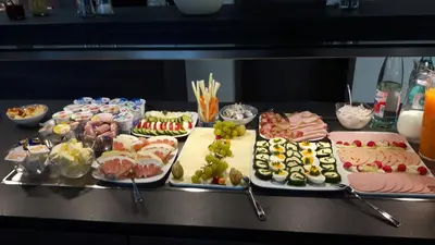 Essen im Hotel oder in der Nähe