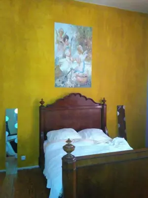 Ein Bett oder Betten in einem Zimmer der Unterkunft Zweibettzimmer