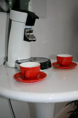 Kaffee-/Teezubehör in der Unterkunft Altbauwohnung im Herzen von Karlsruhe