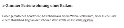 Grundriss der Unterkunft Ferienwohnungen Dehn