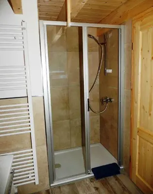 Ein Badezimmer in der Unterkunft Ferienhaus In der Erlebach