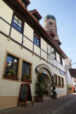 Das Gebäude in dem sich das Hotel befindet