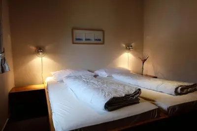 Ein Bett oder Betten in einem Zimmer der Unterkunft Holiday park- Robinson