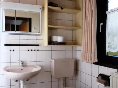 Ein Badezimmer in der Unterkunft Robinson Crusoe