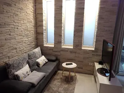 Ein Sitzbereich in der Unterkunft Balilounge