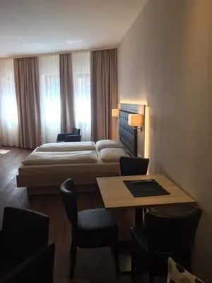 Ein Bett oder Betten in einem Zimmer der Unterkunft 3 Apartments Am Wambolter Hof 3