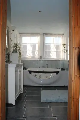 Ein Badezimmer in der Unterkunft Ferienwohnung Christina