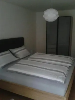 Ein Bett oder Betten in einem Zimmer der Unterkunft Zwischen Weinstrasse und Pfälzer Wald