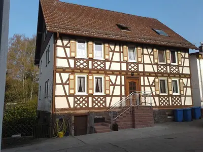 Das Gebäude in dem sich der Bauernhof befindet