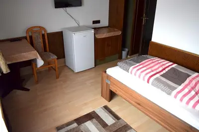 Ein Bett oder Betten in einem Zimmer der Unterkunft 4easy Unterkünfte