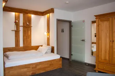 Ein Bett oder Betten in einem Zimmer der Unterkunft LuPartment