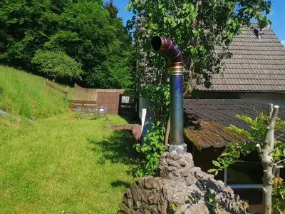 Ein Garten an der Unterkunft Ferienhaus 