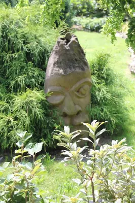 Ein Garten an der Unterkunft FeWo - Wohlfühlambiente & Gartenparadies